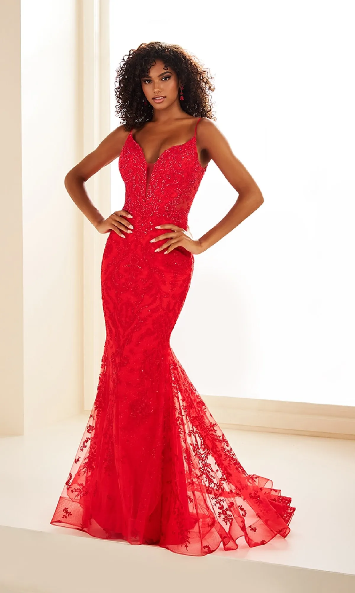 Long Prom Dress: Ellie Wilde EW36096 sold by PromGirl product image thumbnail 5