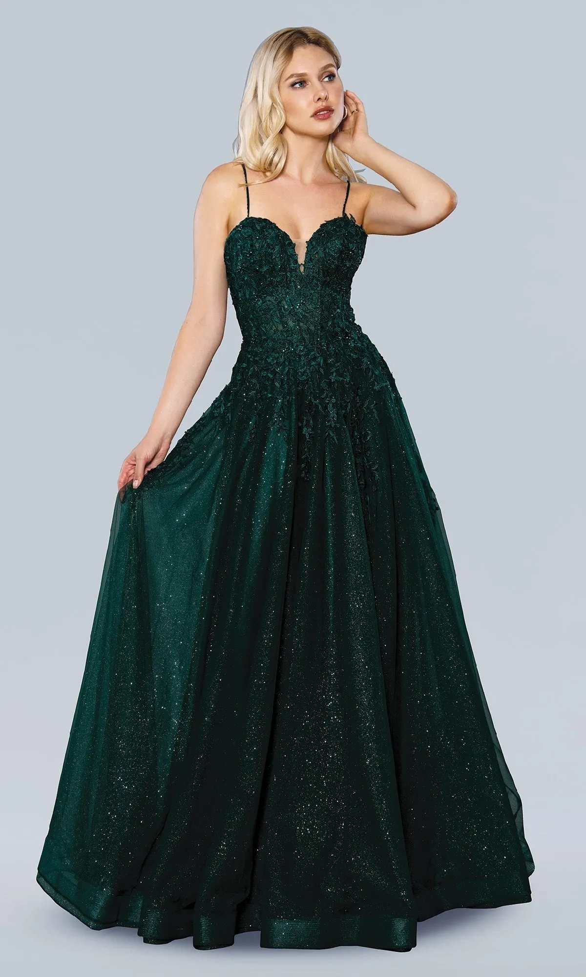 Long Prom Dress: Stella Couture 22027 sold by PromGirl