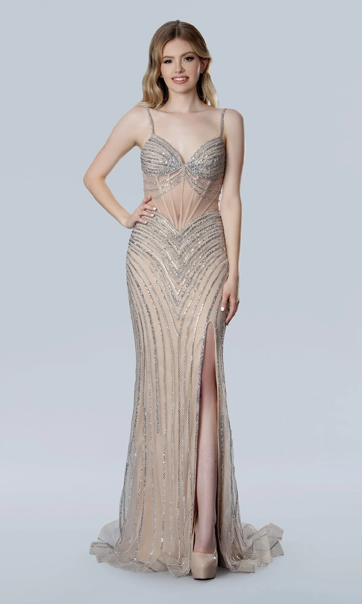 Long Prom Dress: Stella Couture 25198 sold by PromGirl