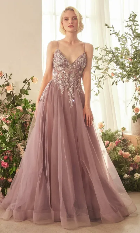 Violet Purple Long Prom Dress: Andrea & Leo A1419 sold by PromGirl