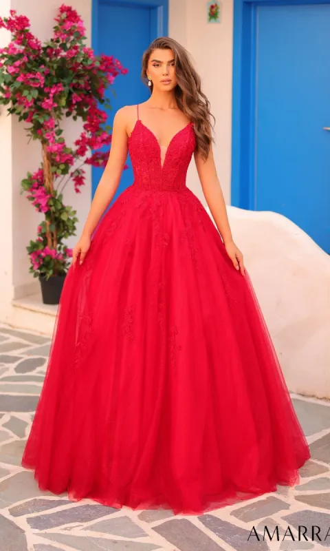 Prom Ball Gown: Amarra 88410 sold by PromGirl