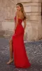 Sheer-Back Long Prom Dress: La Femme 32923 sold by PromGirl