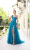 One-Shoulder Glitter Prom Gown: Tina Holly TK554 sold by PromGirl