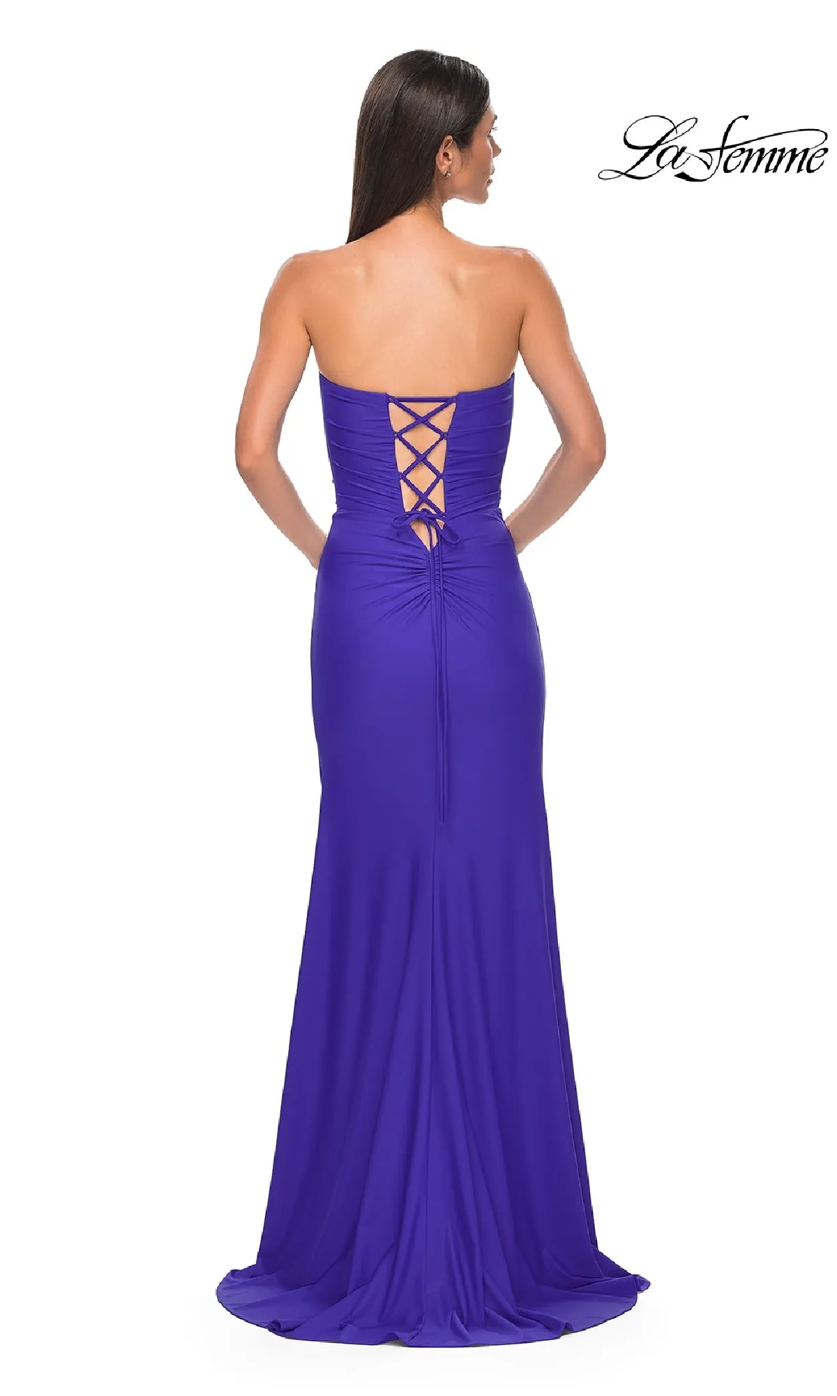 Long Prom Dress: La Femme 33012 sold by PromGirl product image thumbnail 2