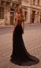 Lace-Up Strapless Long Prom Dress: La Femme 32829 sold by PromGirl
