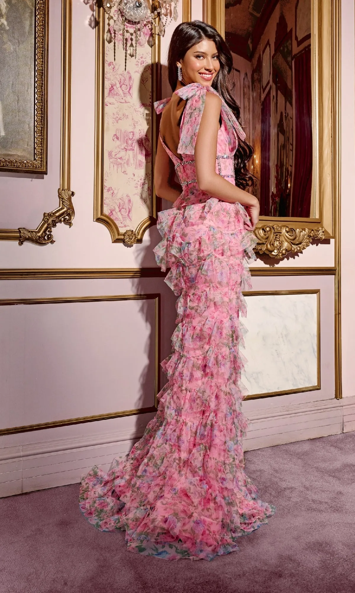 Long Prom Dress: Jovani D5082 sold by PromGirl product image thumbnail 2