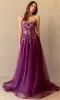 Strapless A-Line Prom Gown: Amelia Couture 4031 sold by PromGirl