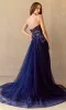 Strapless A-Line Prom Gown: Amelia Couture 4031 sold by PromGirl