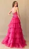 Strapless Long Prom Ball Gown: Amelia Couture 9053 sold by PromGirl