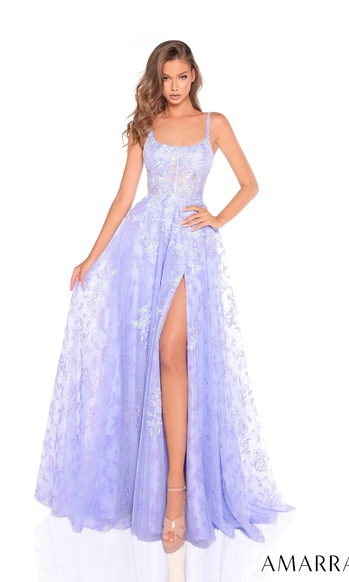 Long Prom Dress: Amarra 88240 sold by PromGirl product image thumbnail 3