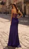 Strapless Long Metallic Prom Dress: La Femme 32375 sold by PromGirl