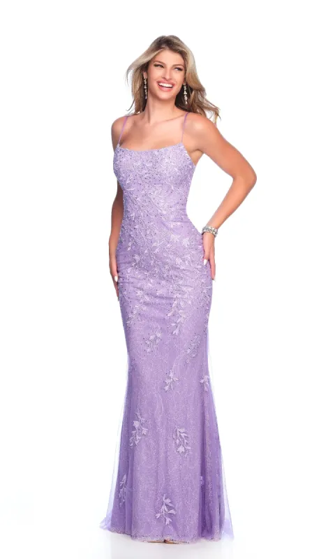 Lace Prom Dress: Dave & Johnny 12314 sold by PromGirl