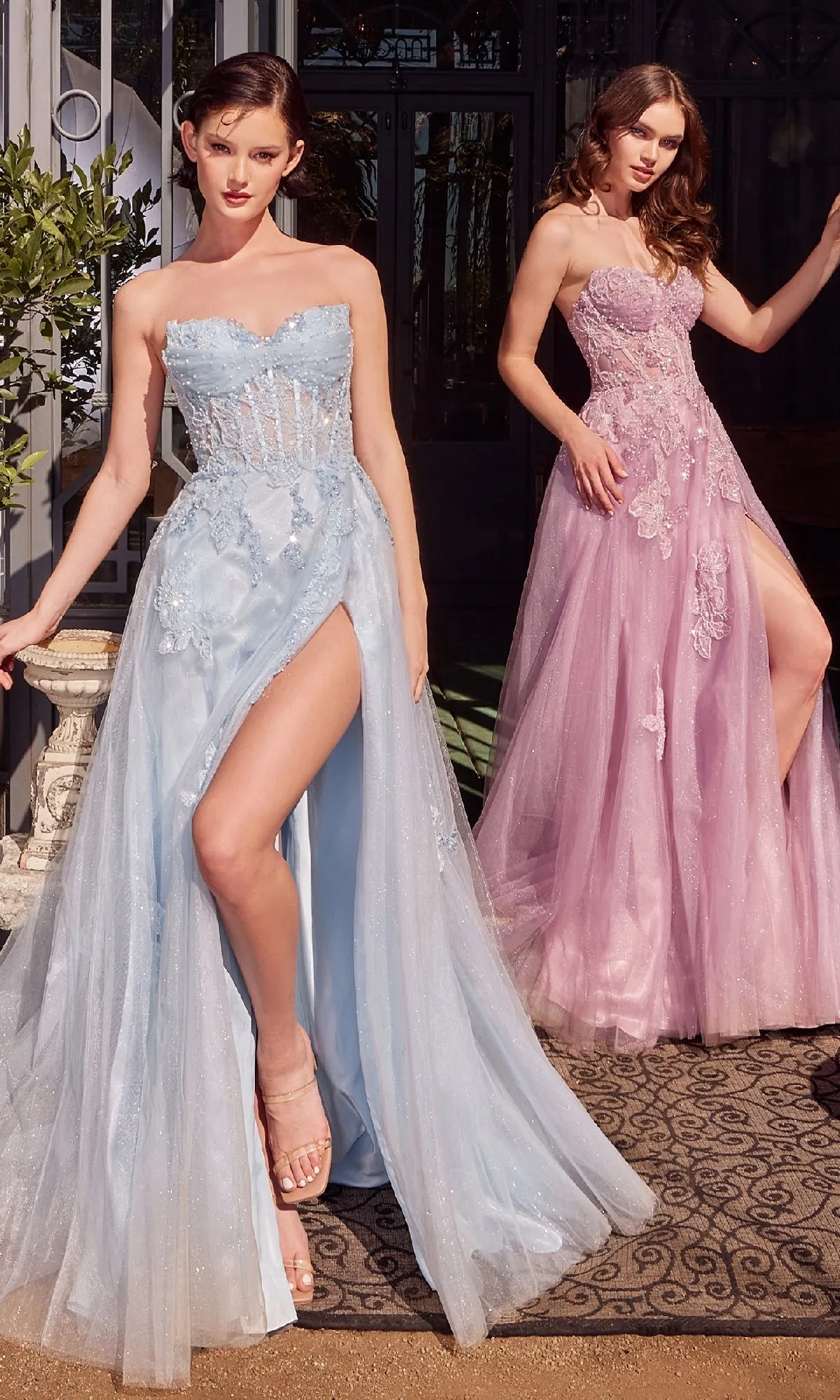 Strapless Long Prom Dress: Andrea & Leo A1378 sold by PromGirl