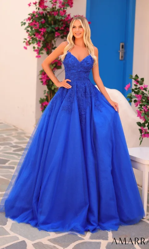 Long Prom Dress: Amarra 88415 sold by PromGirl