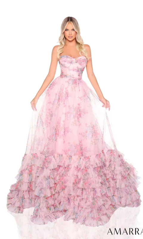 Long Prom Dress: Amarra 88381 sold by PromGirl