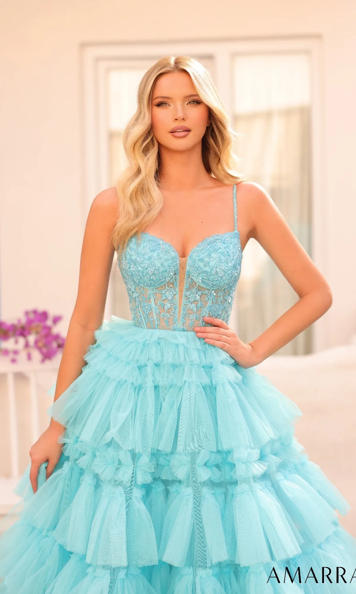Long Prom Dress: Amarra 88398 sold by PromGirl product image thumbnail 4