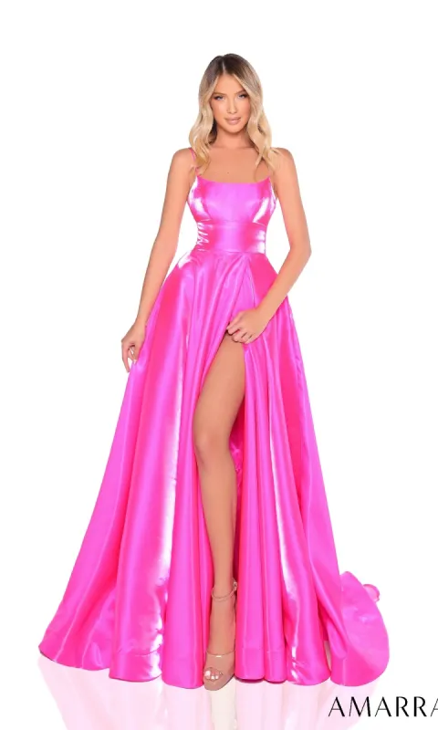 Long Prom Dress: Amarra 88382 sold by PromGirl