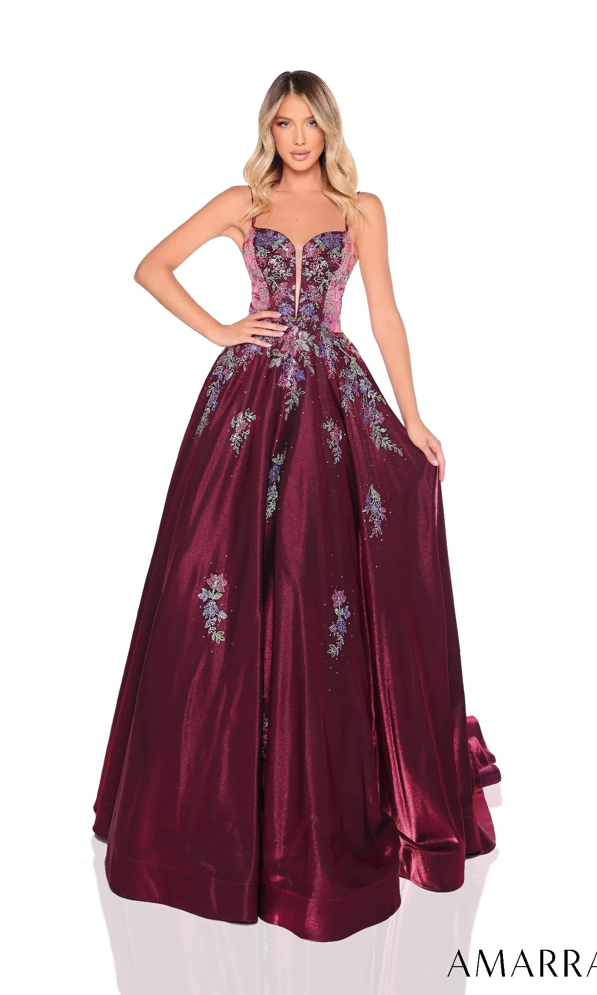 Long Prom Dress: Amarra 88379 sold by PromGirl