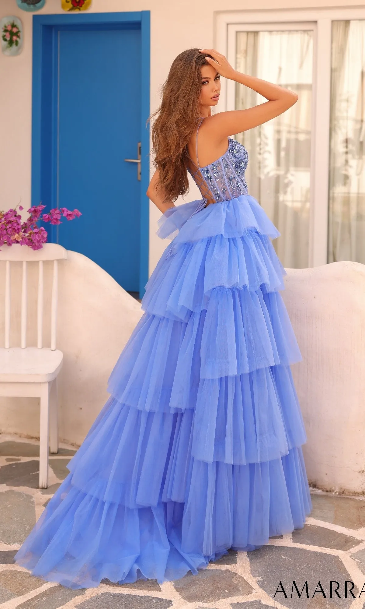 Long Prom Dress: Amarra 88345 sold by PromGirl product image thumbnail 2