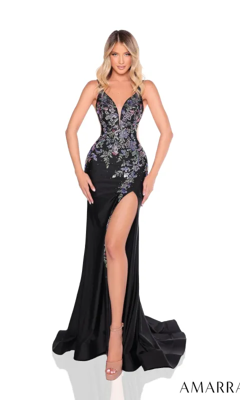 Long Prom Dress: Amarra 88338 sold by PromGirl
