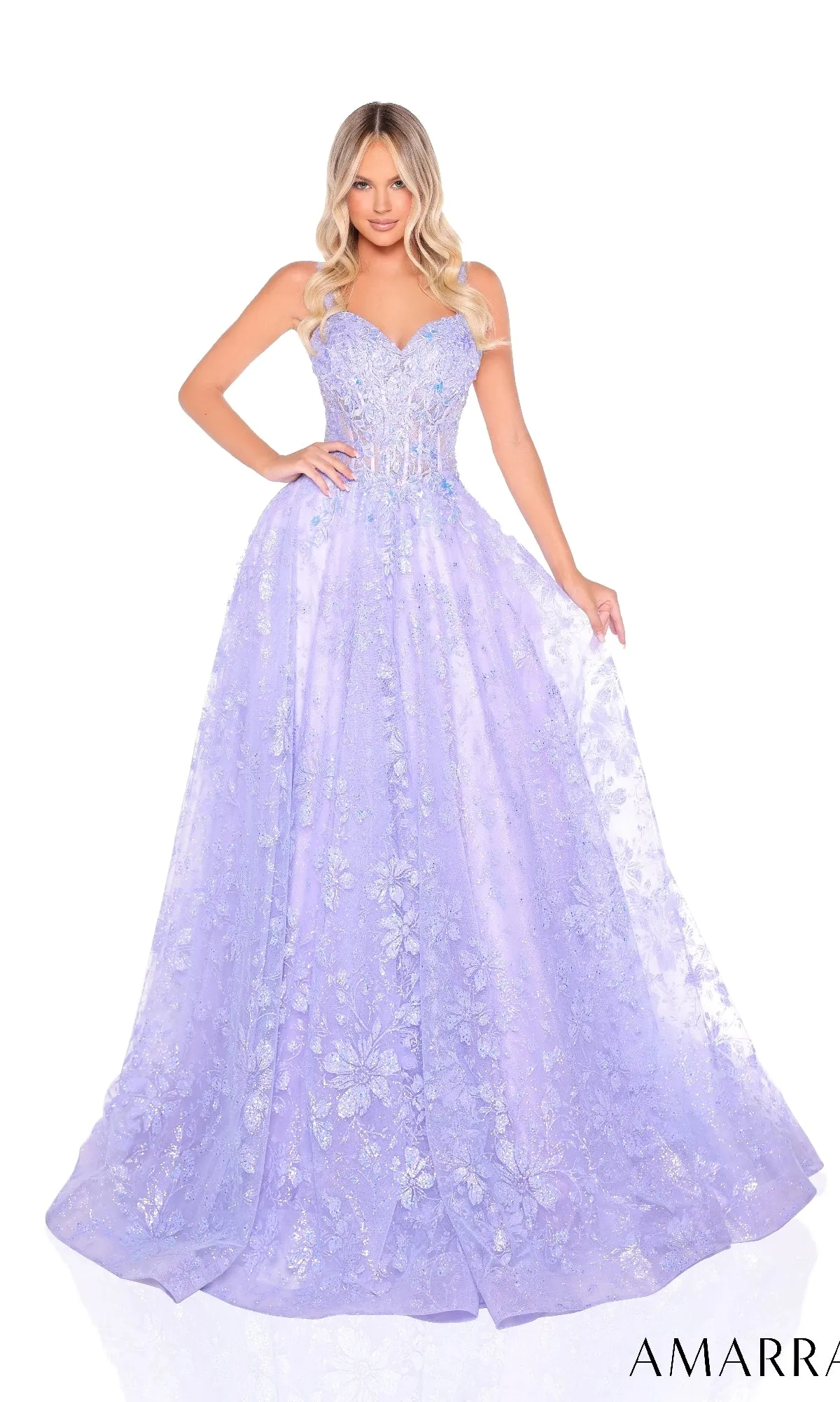 Long Prom Dress: Amarra 88321 sold by PromGirl