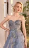 Strapless Long Prom Ball Gown: Andrea & Leo A1387 sold by PromGirl
