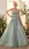 Strapless Long Prom Ball Gown: Andrea & Leo A1387 sold by PromGirl
