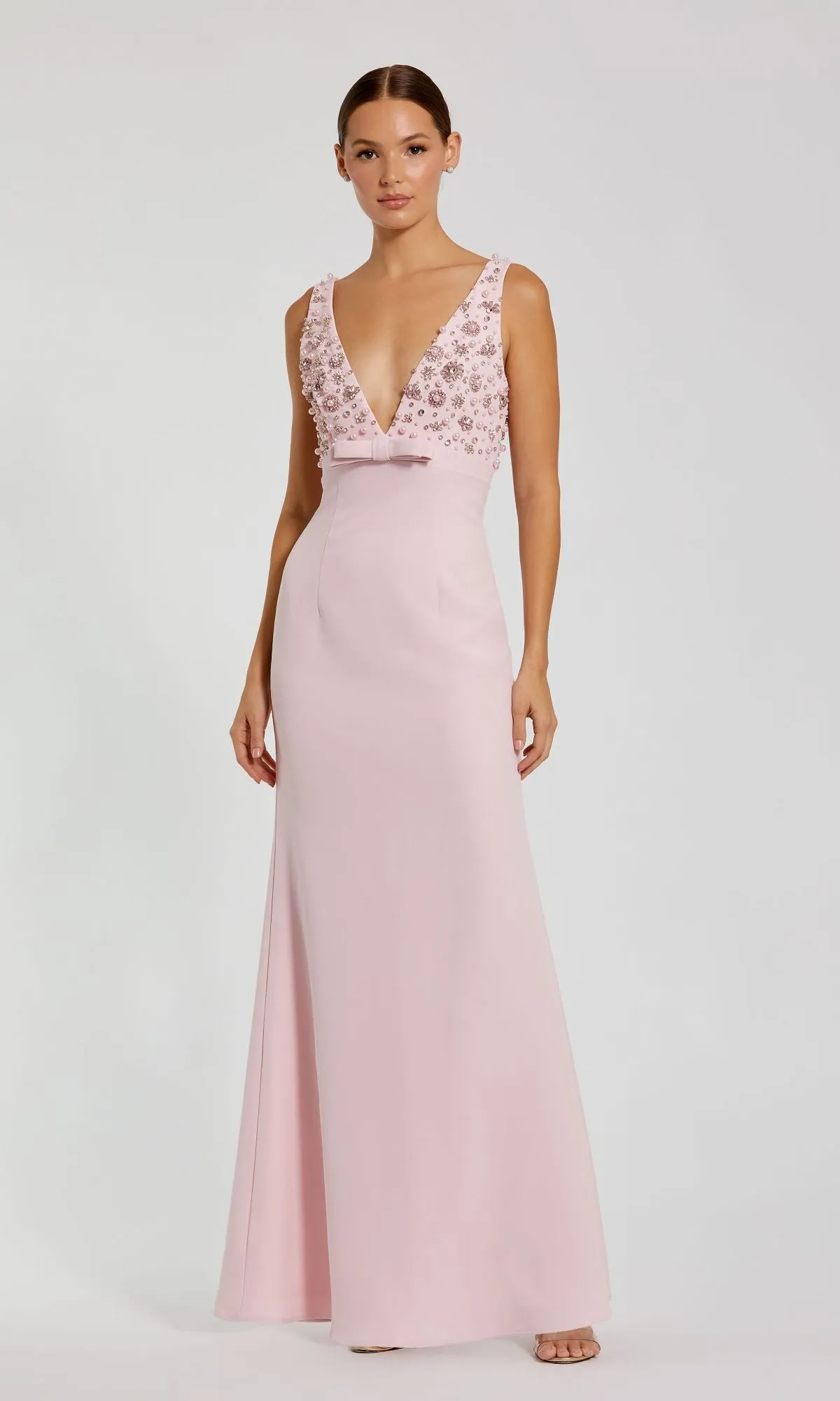 Beaded-Bodice Long Prom Dress: Mac Duggal 2278 sold by PromGirl product image thumbnail 3