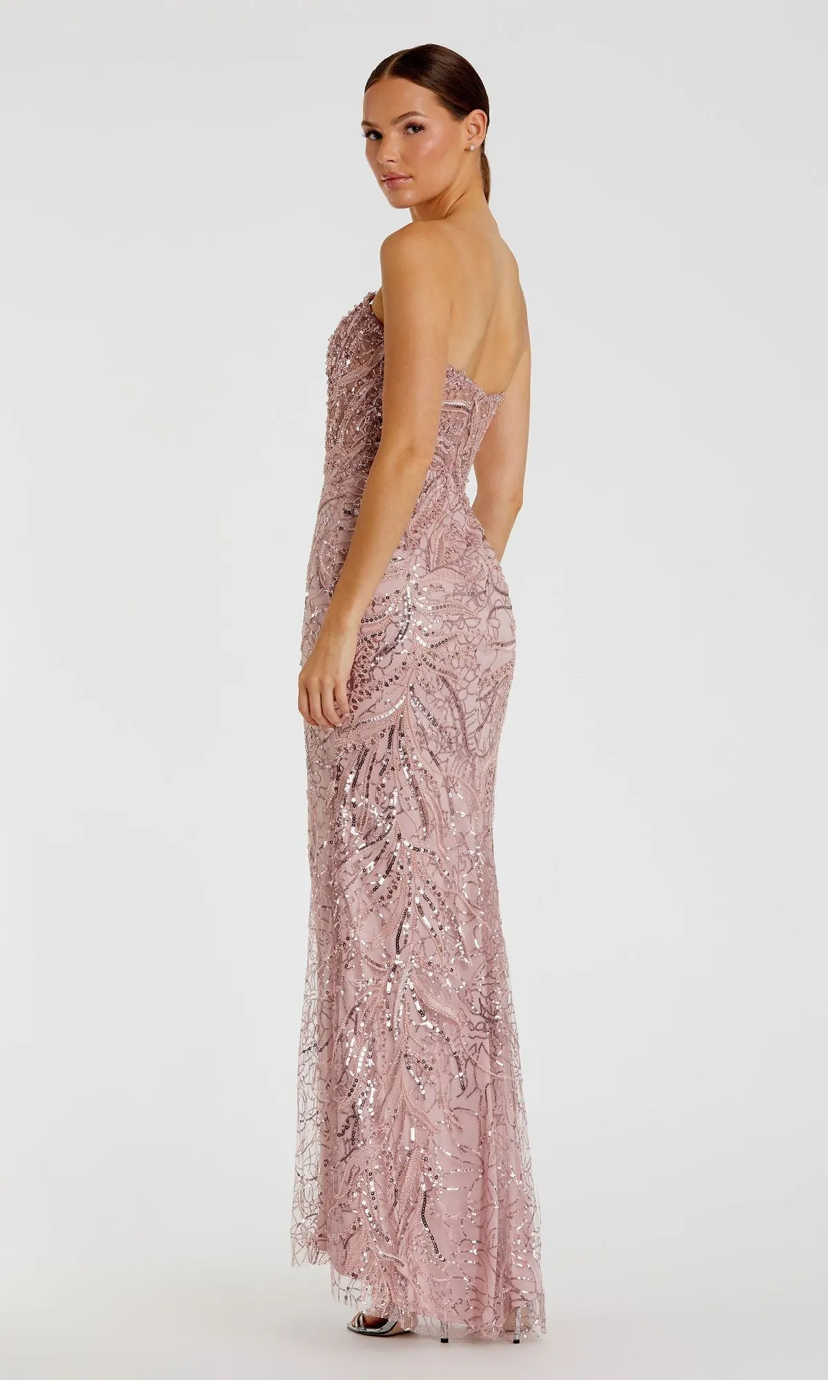 Strapless Long Beaded Prom Dress: Mac Duggal 20544 sold by PromGirl product image thumbnail 2