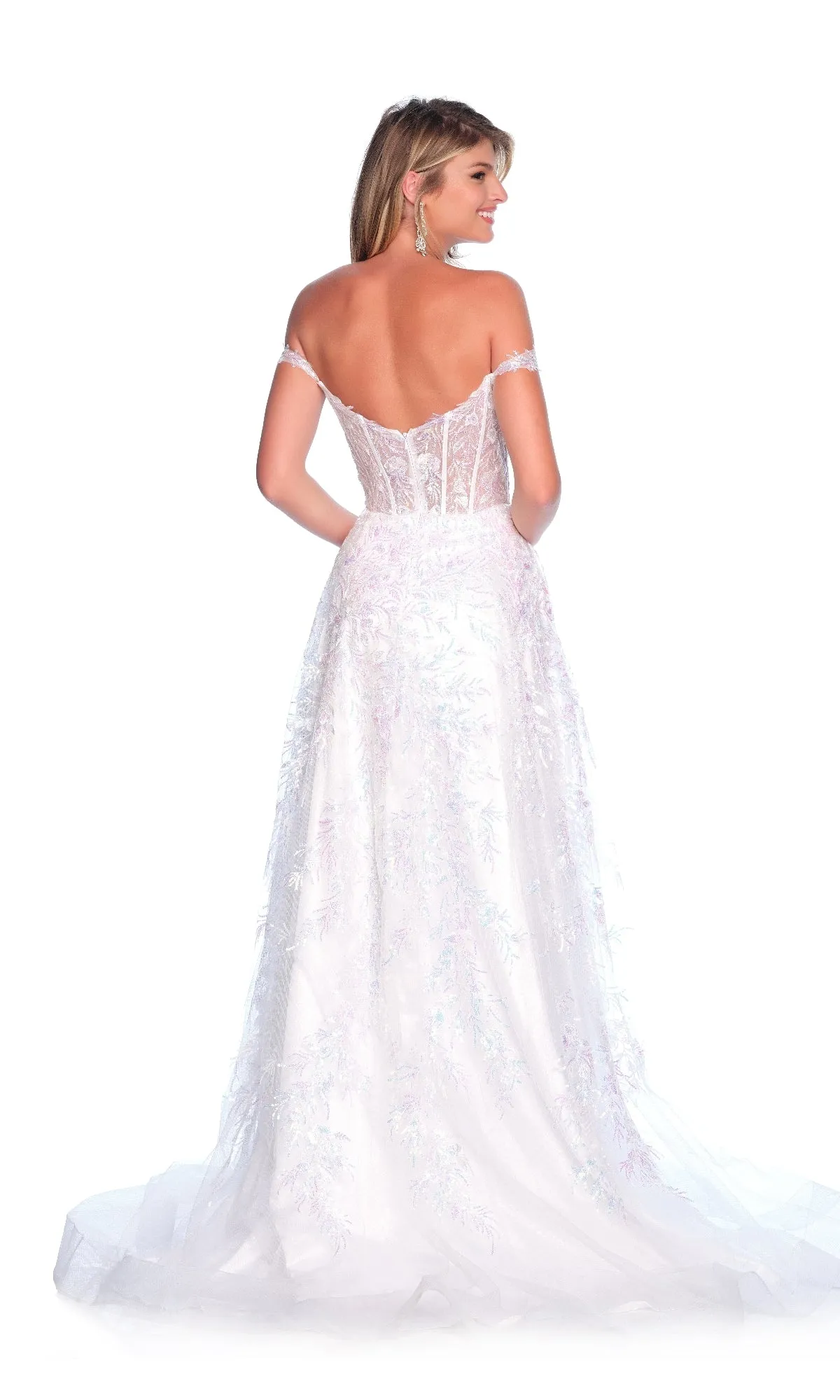 Long Prom Dress: Dave & Johnny 12207 sold by PromGirl product image thumbnail 2