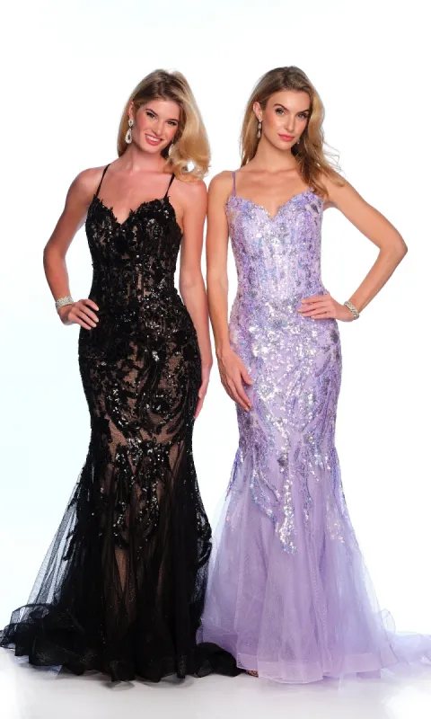 Long Prom Dress: Dave & Johnny 12143 sold by PromGirl