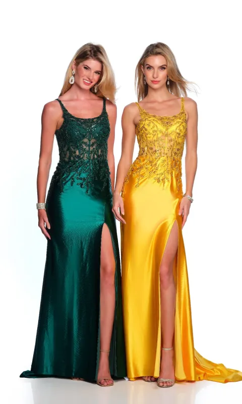 Long Prom Dress: Dave & Johnny 12132 sold by PromGirl