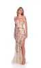 Long Prom Dress: Dave & Johnny 12097 sold by PromGirl
