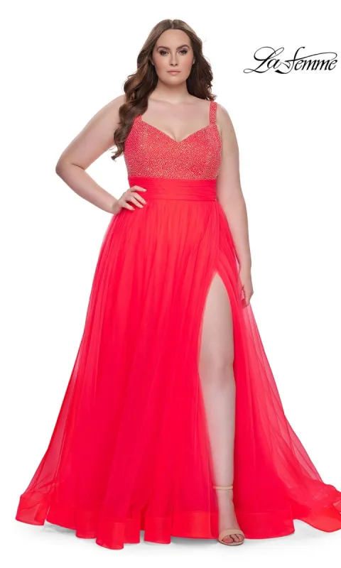 La Femme Long Prom Dress 31251 sold by PromGirl
