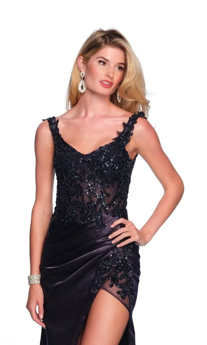 Long Prom Dress: Dave & Johnny 11822 sold by PromGirl product image thumbnail 2