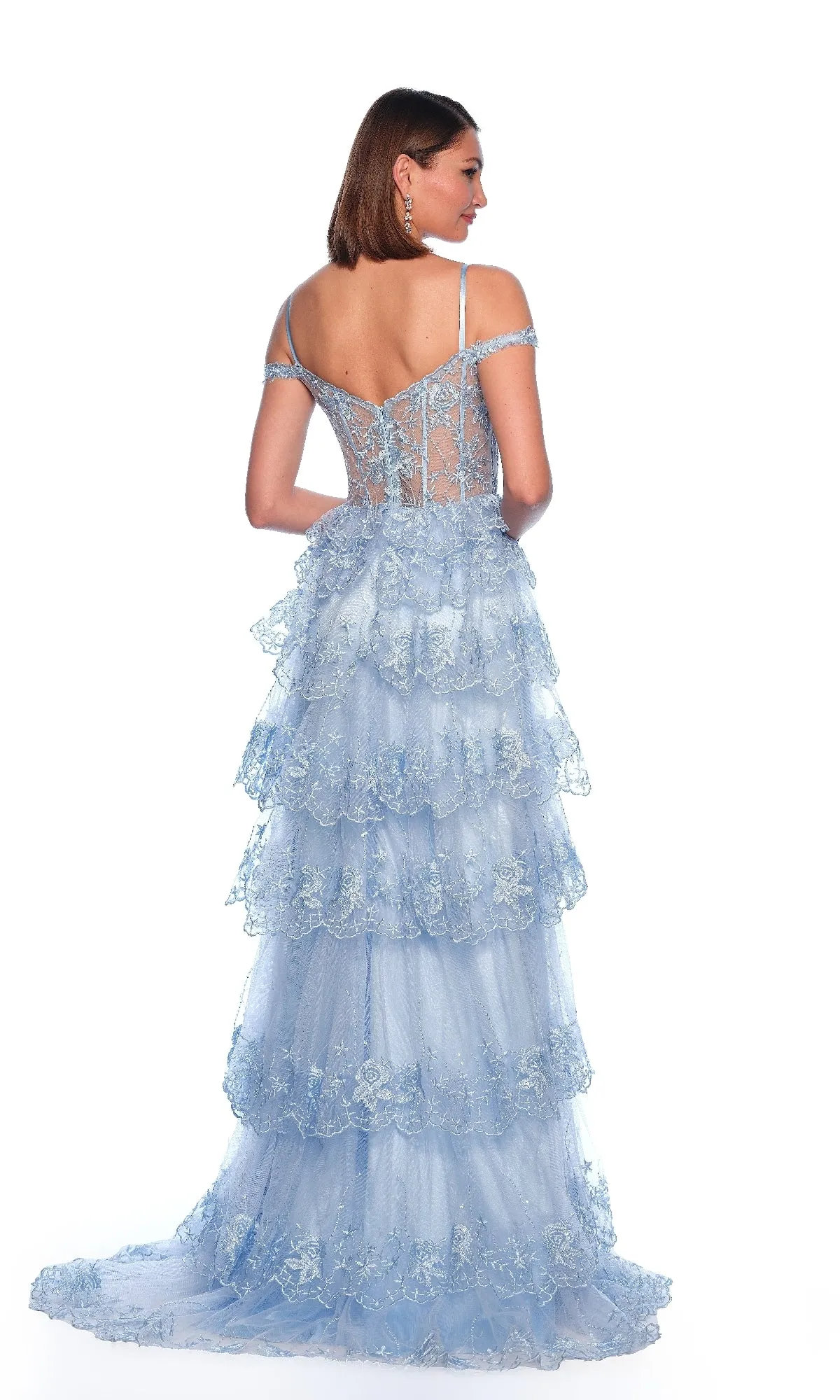 Long Prom Dress: Dave & Johnny 11713 sold by PromGirl product image thumbnail 2