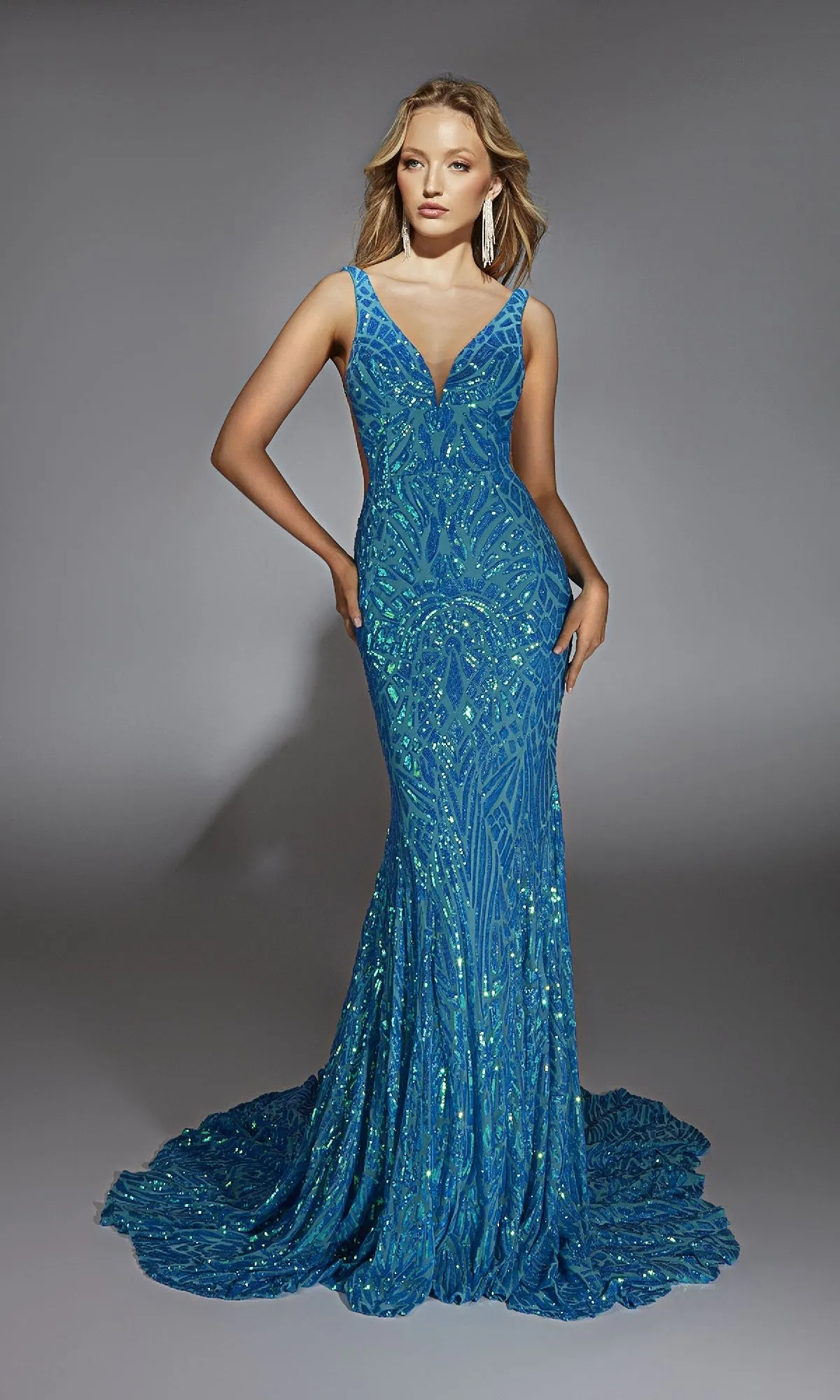 Long Prom Dress: Alyce 61876 sold by PromGirl product image thumbnail 3