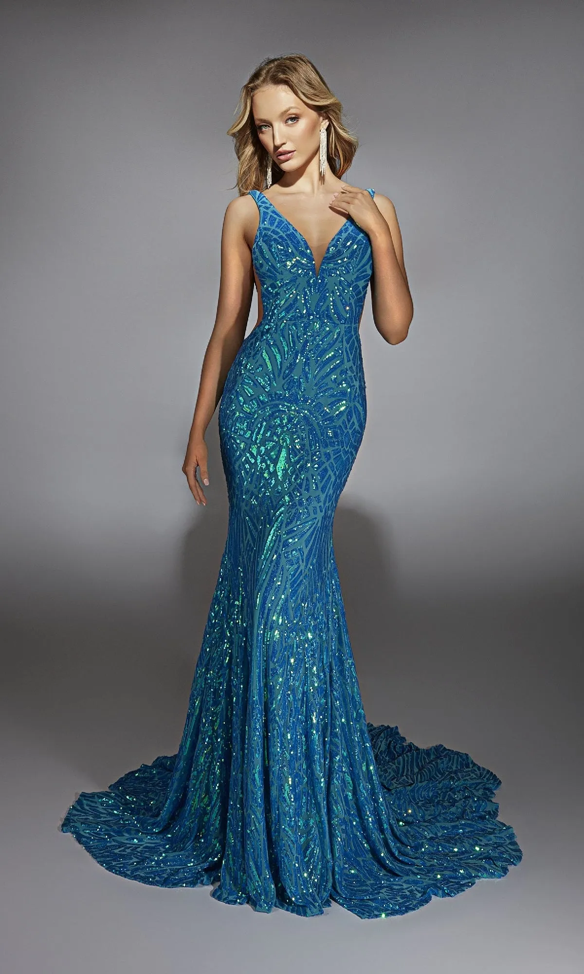 Long Prom Dress: Alyce 61876 sold by PromGirl