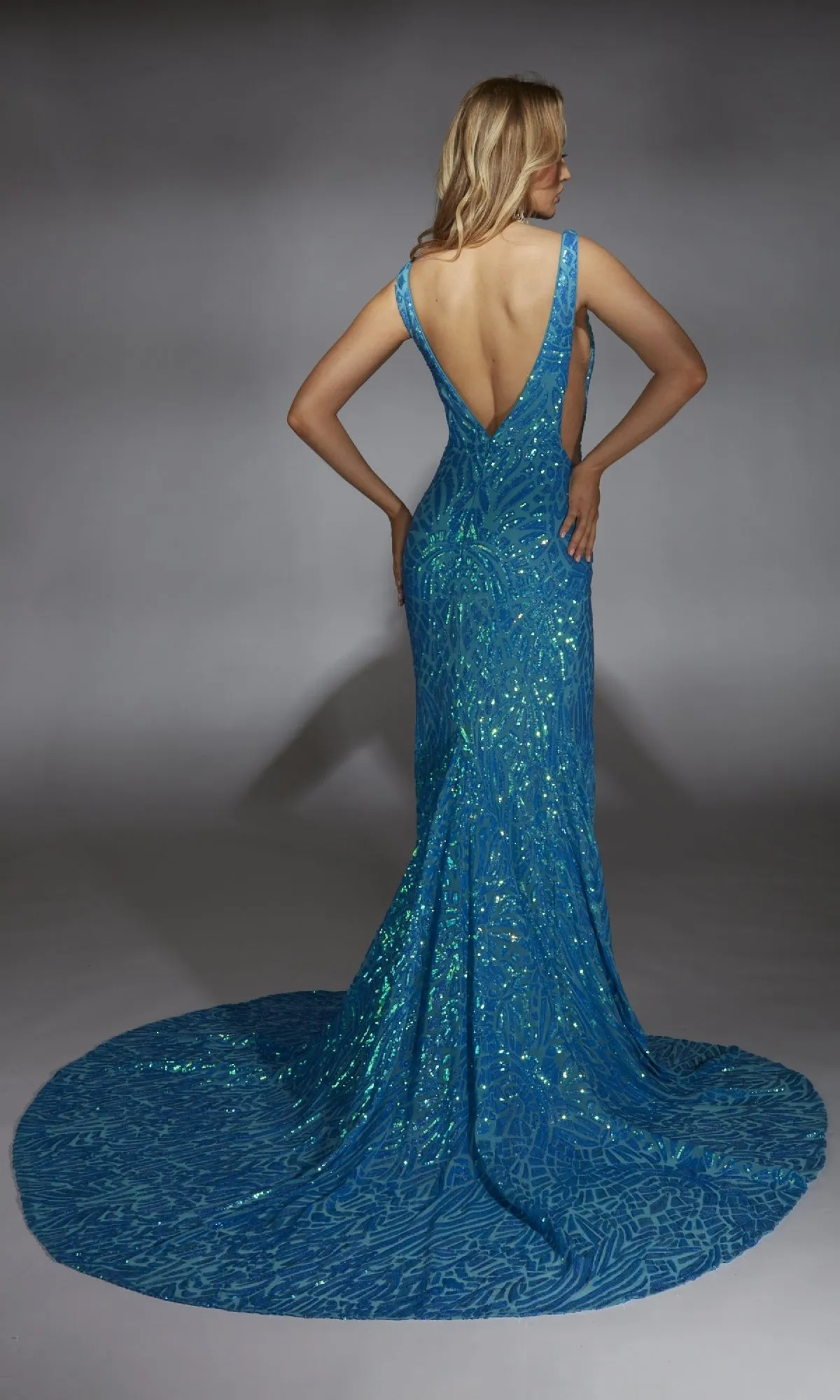 Long Prom Dress: Alyce 61876 sold by PromGirl product image thumbnail 4