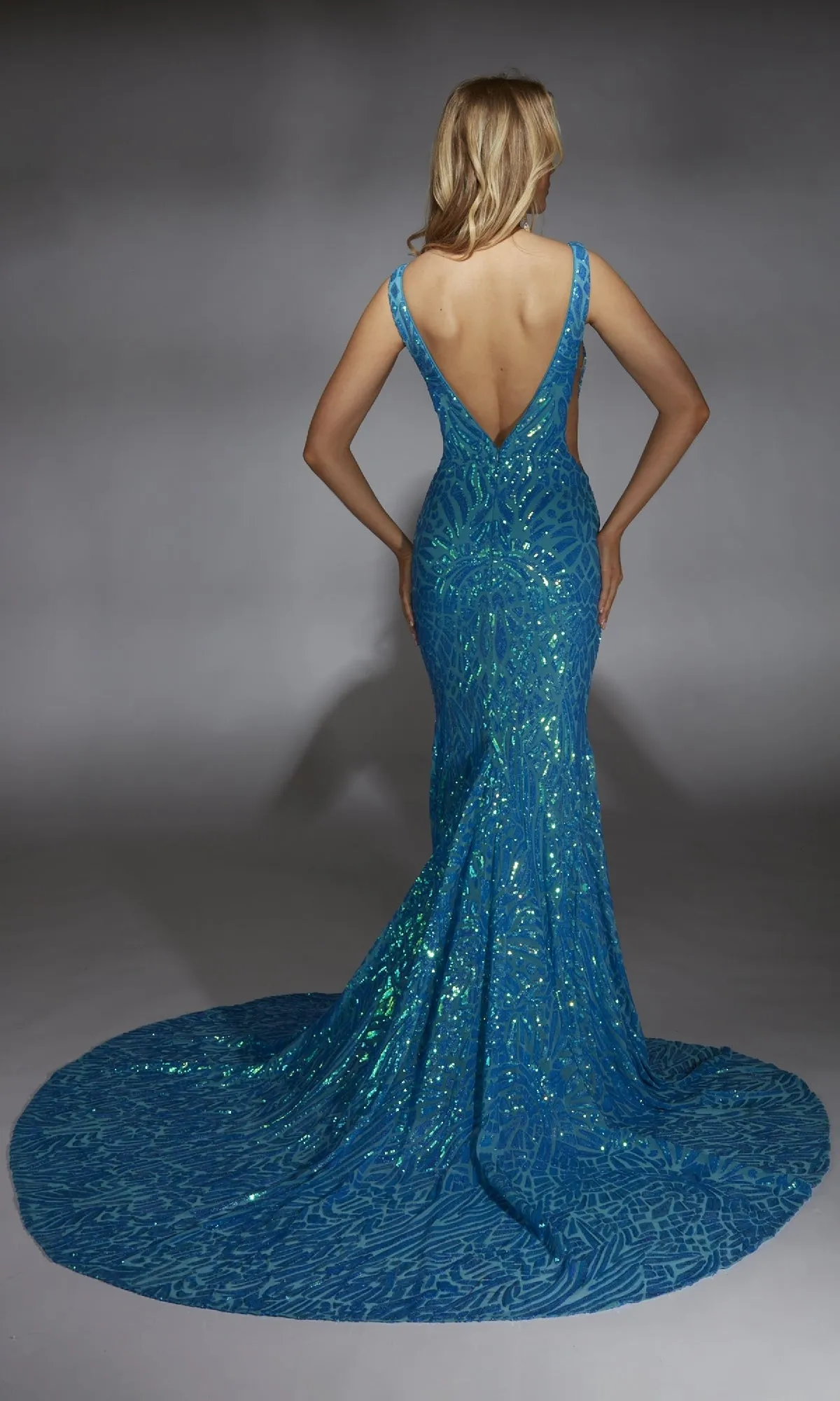 Long Prom Dress: Alyce 61876 sold by PromGirl product image thumbnail 2
