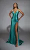 Long Prom Dress: Alyce 61875 sold by PromGirl
