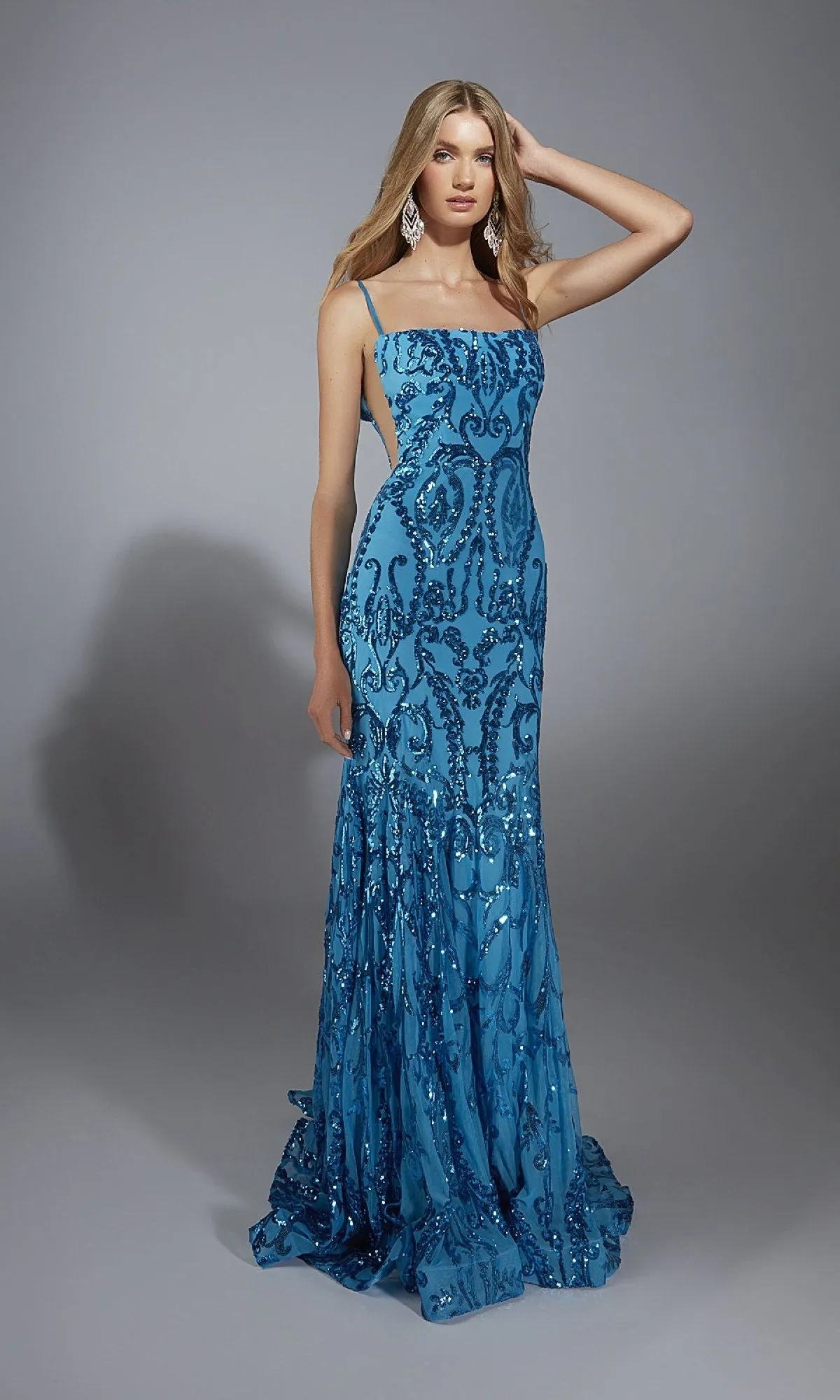 Long Prom Dress: Alyce 61852 sold by PromGirl product image thumbnail 4