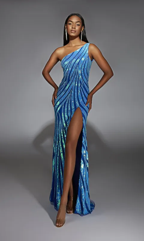 Long Prom Dress: Alyce 61877 sold by PromGirl