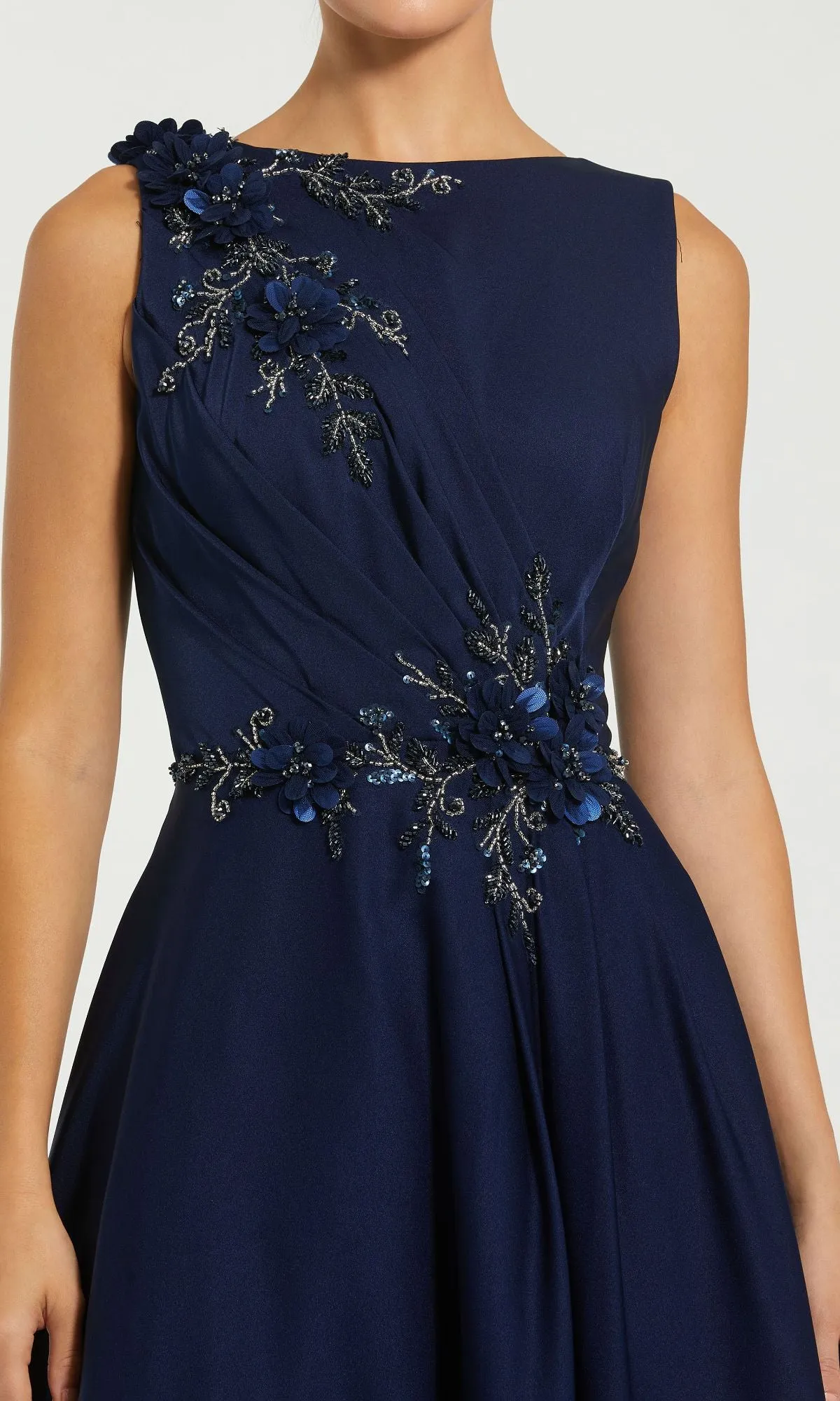 Sleeveless Long Formal Dress: Mac Duggal 20365 sold by PromGirl product image thumbnail 4