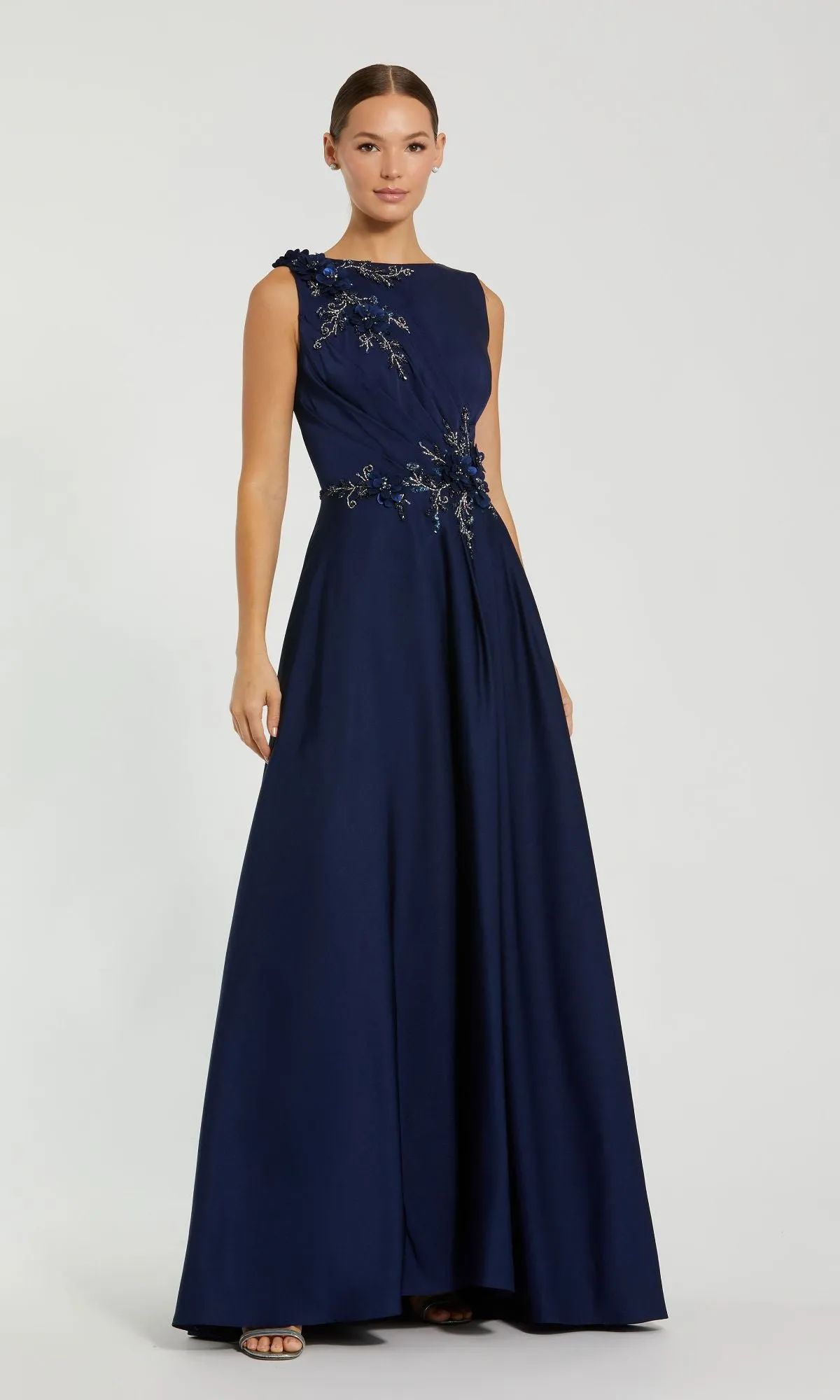 Sleeveless Long Formal Dress: Mac Duggal 20365 sold by PromGirl