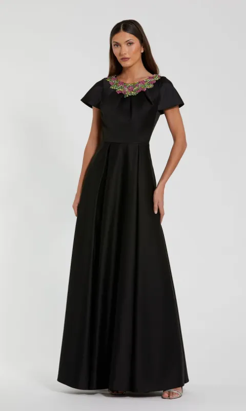 Long Formal Evening Gown: Mac Duggal 2272 sold by PromGirl