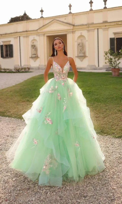 Long Prom Dress: Alyce 61735 sold by PromGirl