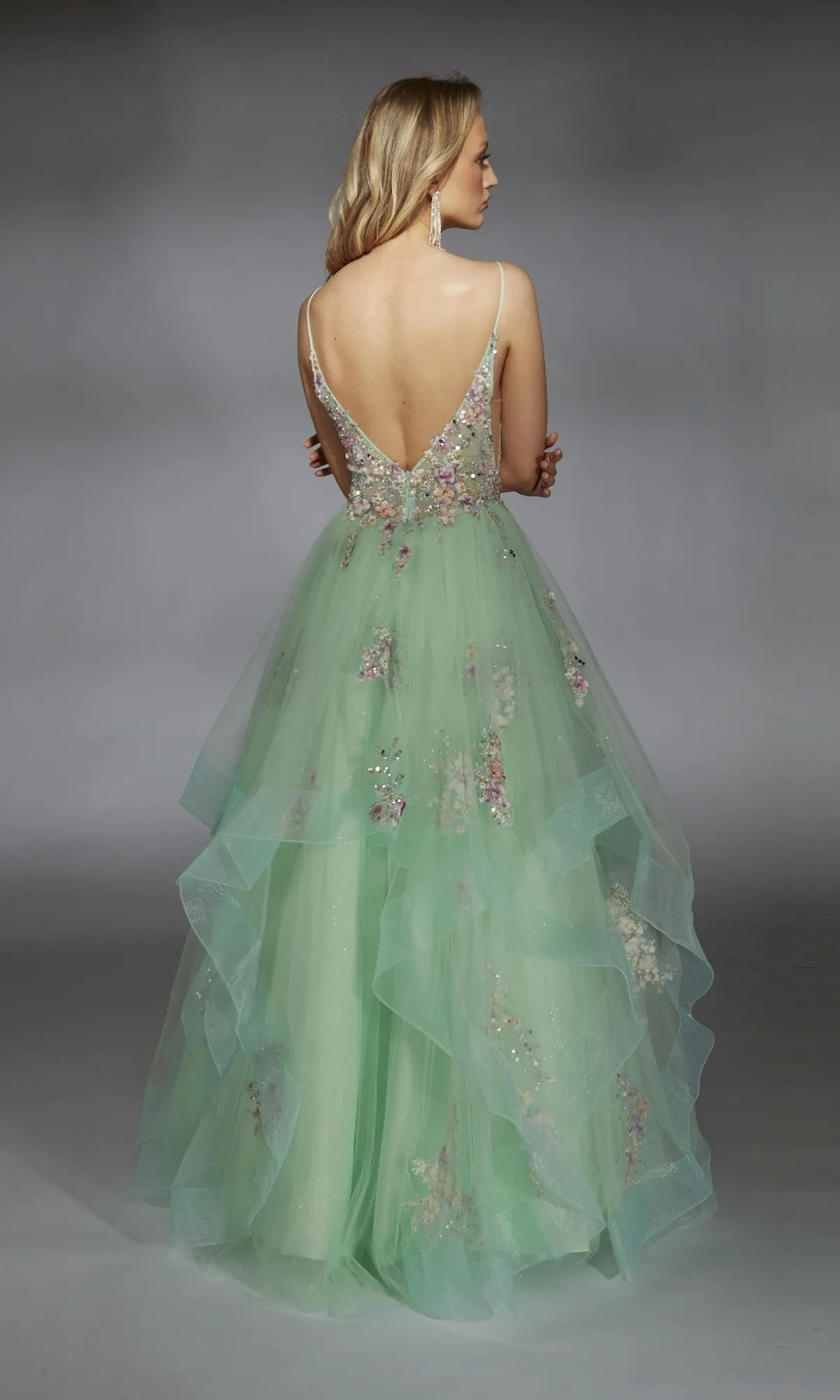 Long Prom Dress: Alyce 61735 sold by PromGirl product image thumbnail 2