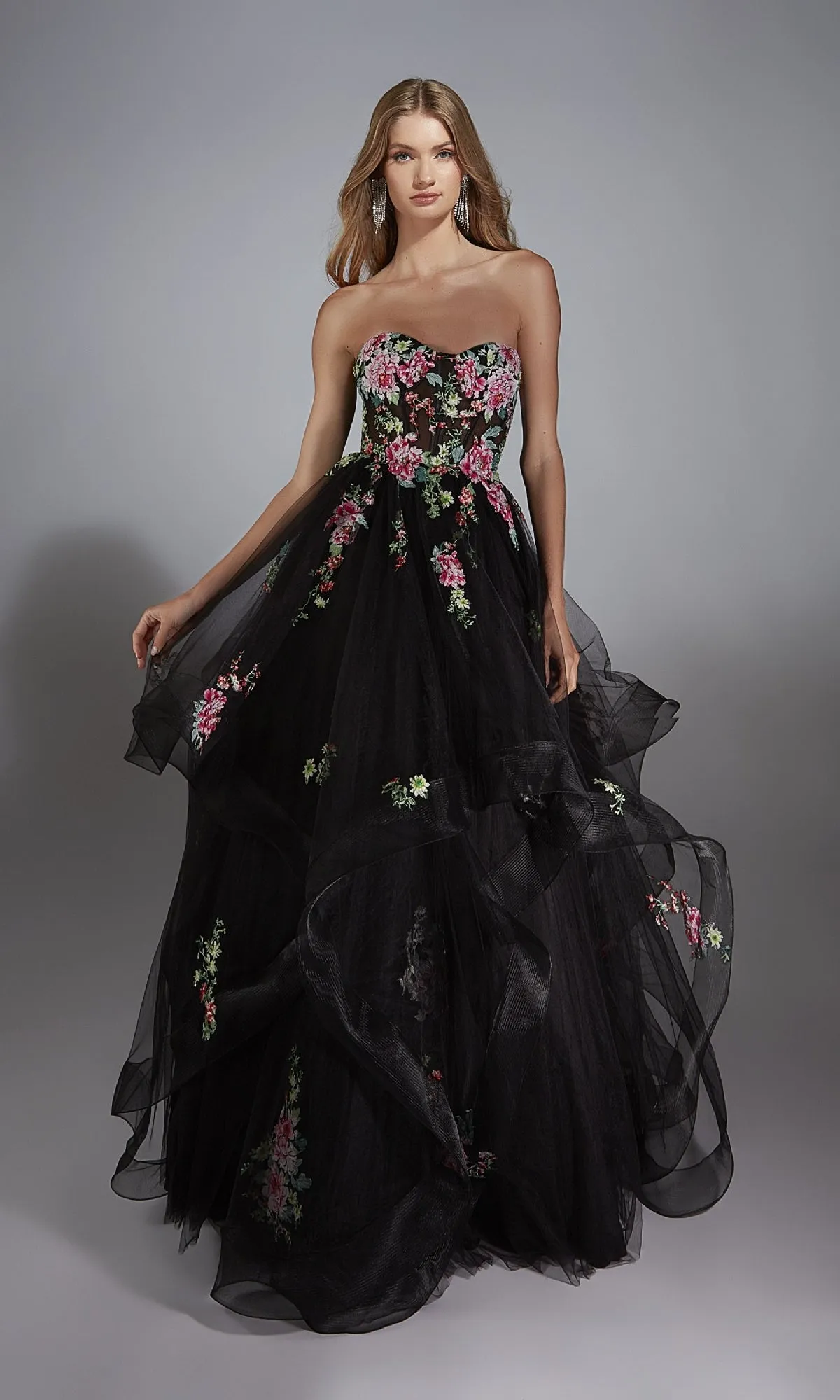 Long Prom Dress: Alyce 61914 sold by PromGirl product image thumbnail 3