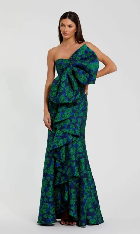 Long Formal Evening Gown: Mac Duggal 27593 sold by PromGirl